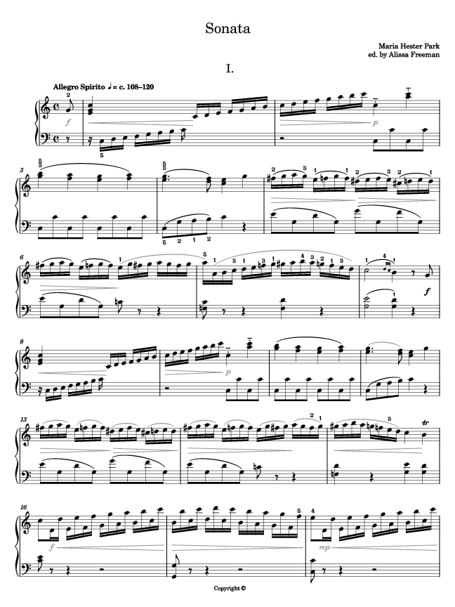 Sonata in C Major Op. 7