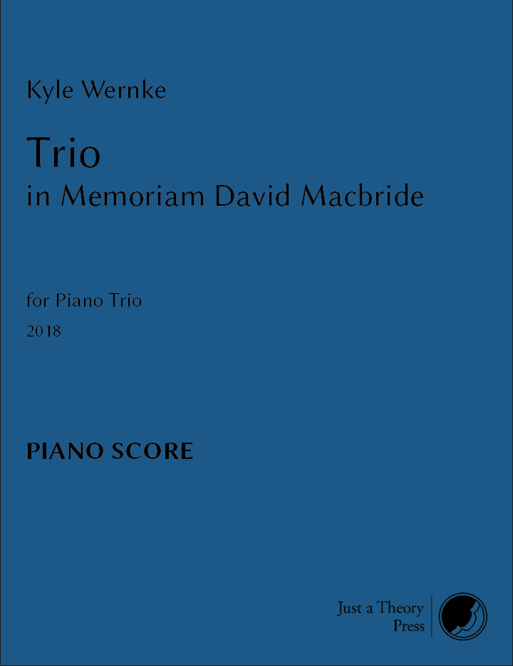 Piano Trio in Memoriam David Macbride