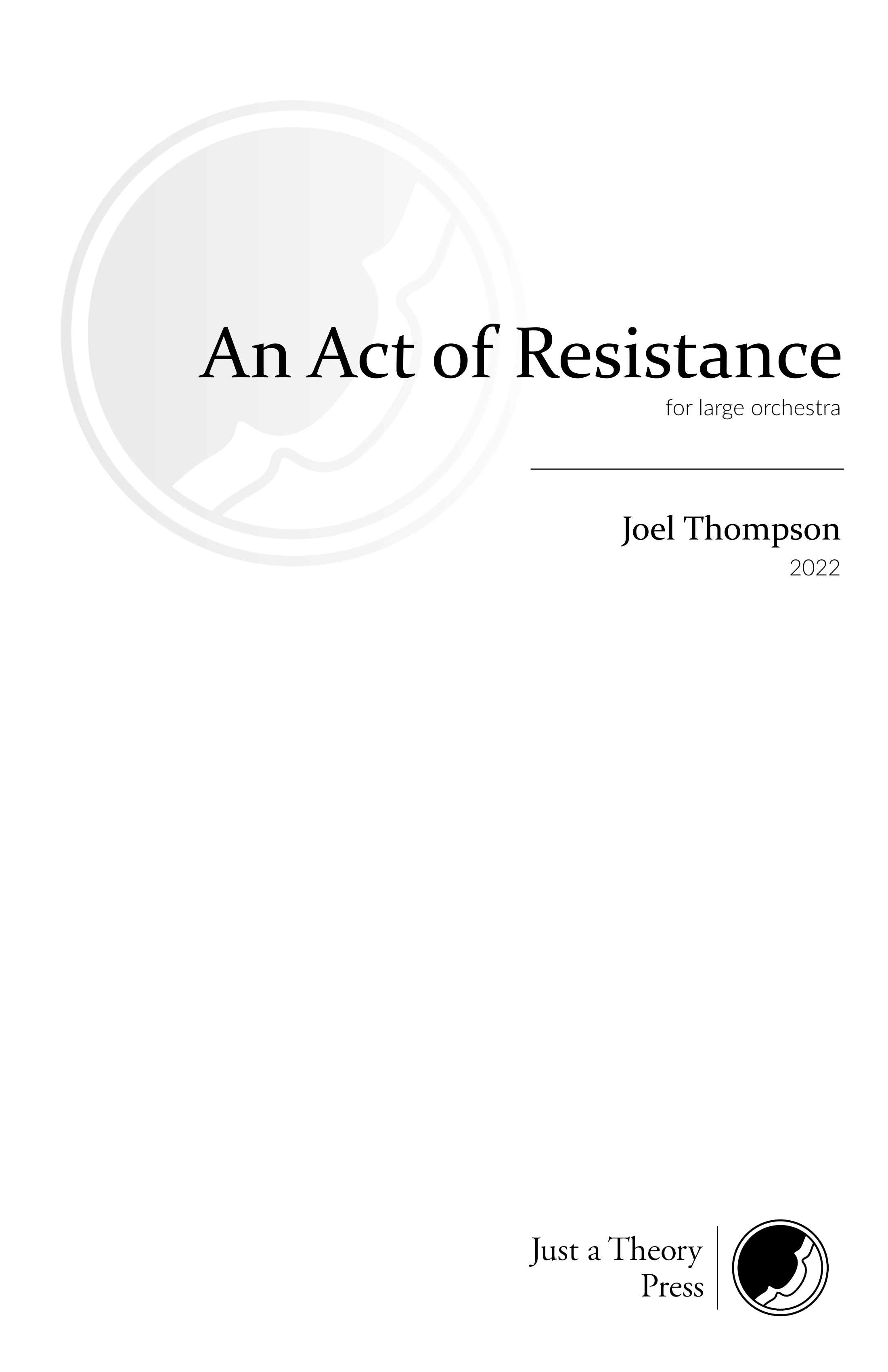 An Act of Resistance