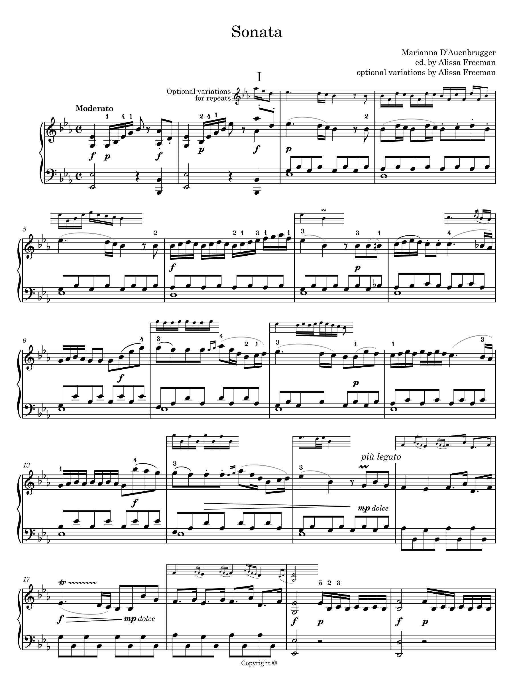 Sonata in E-flat Major