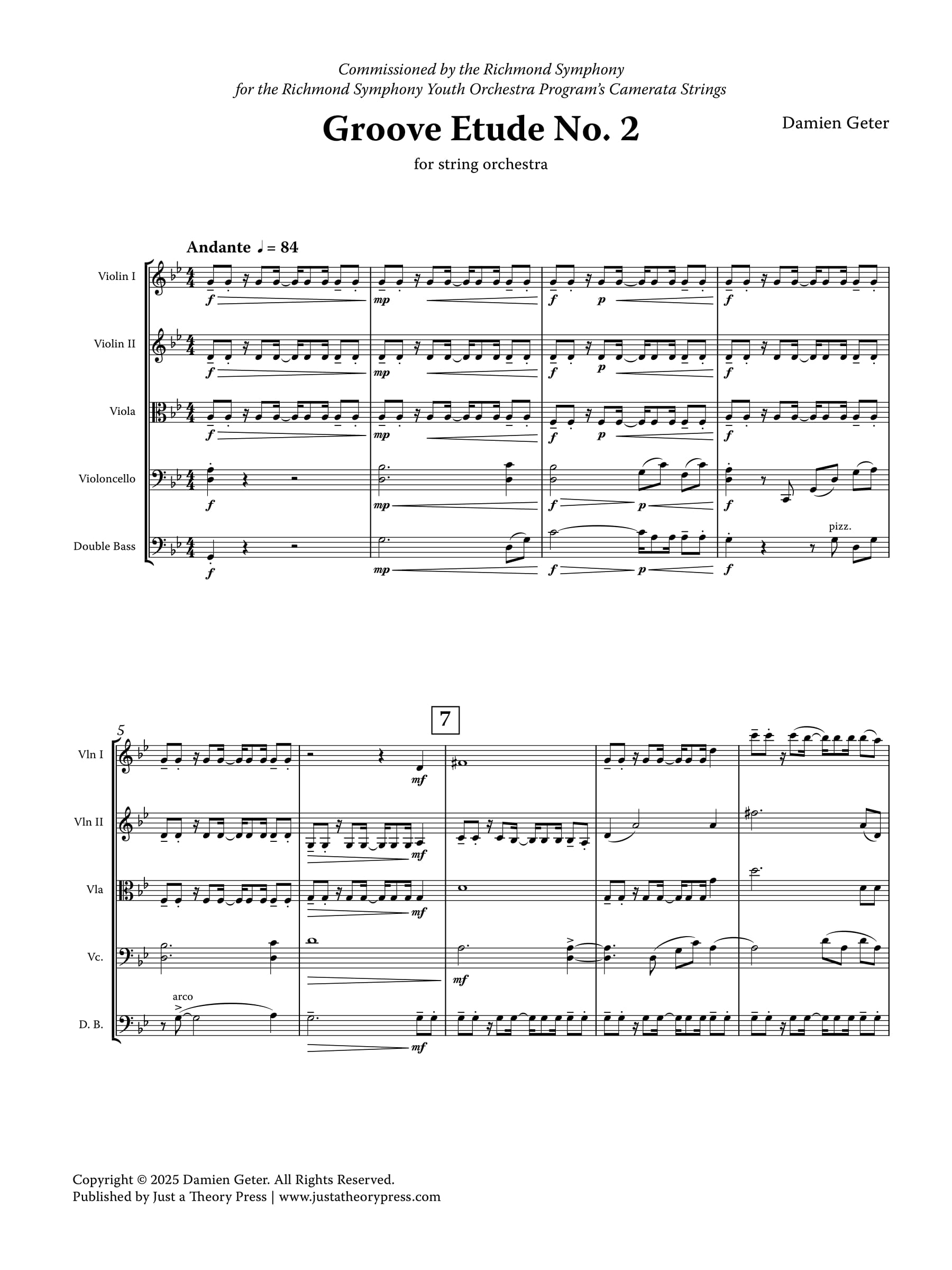 Groove Etude No. 2