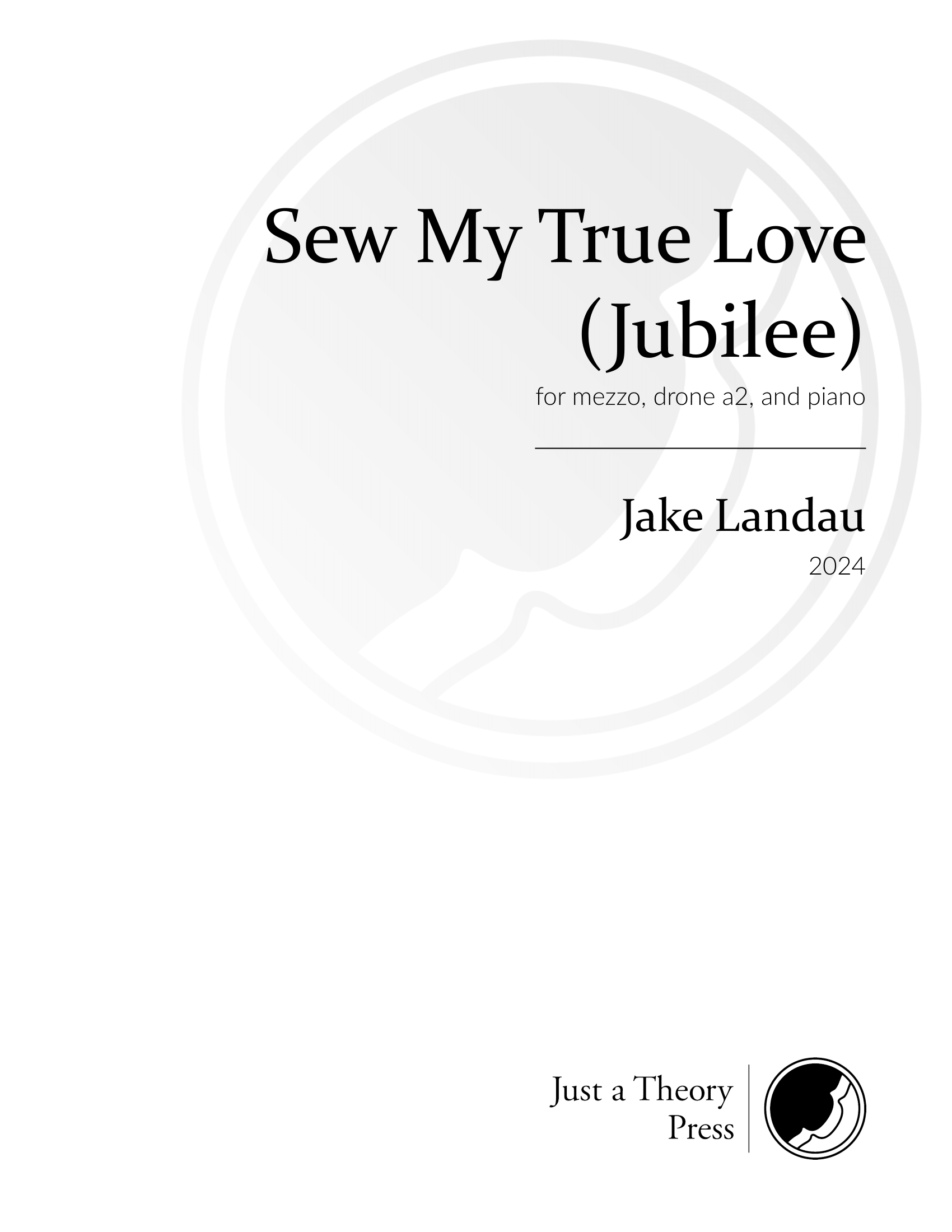 Sew My True Love (Jubilee)