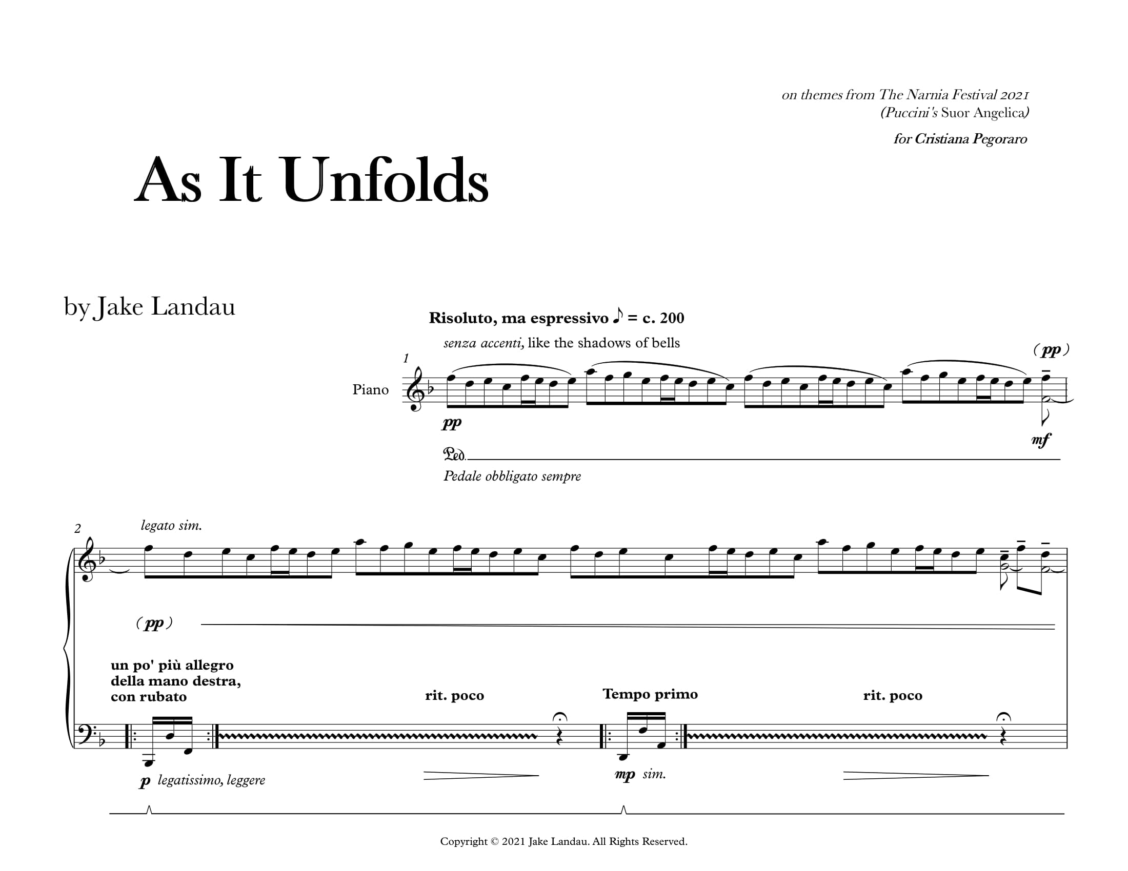 As It Unfolds