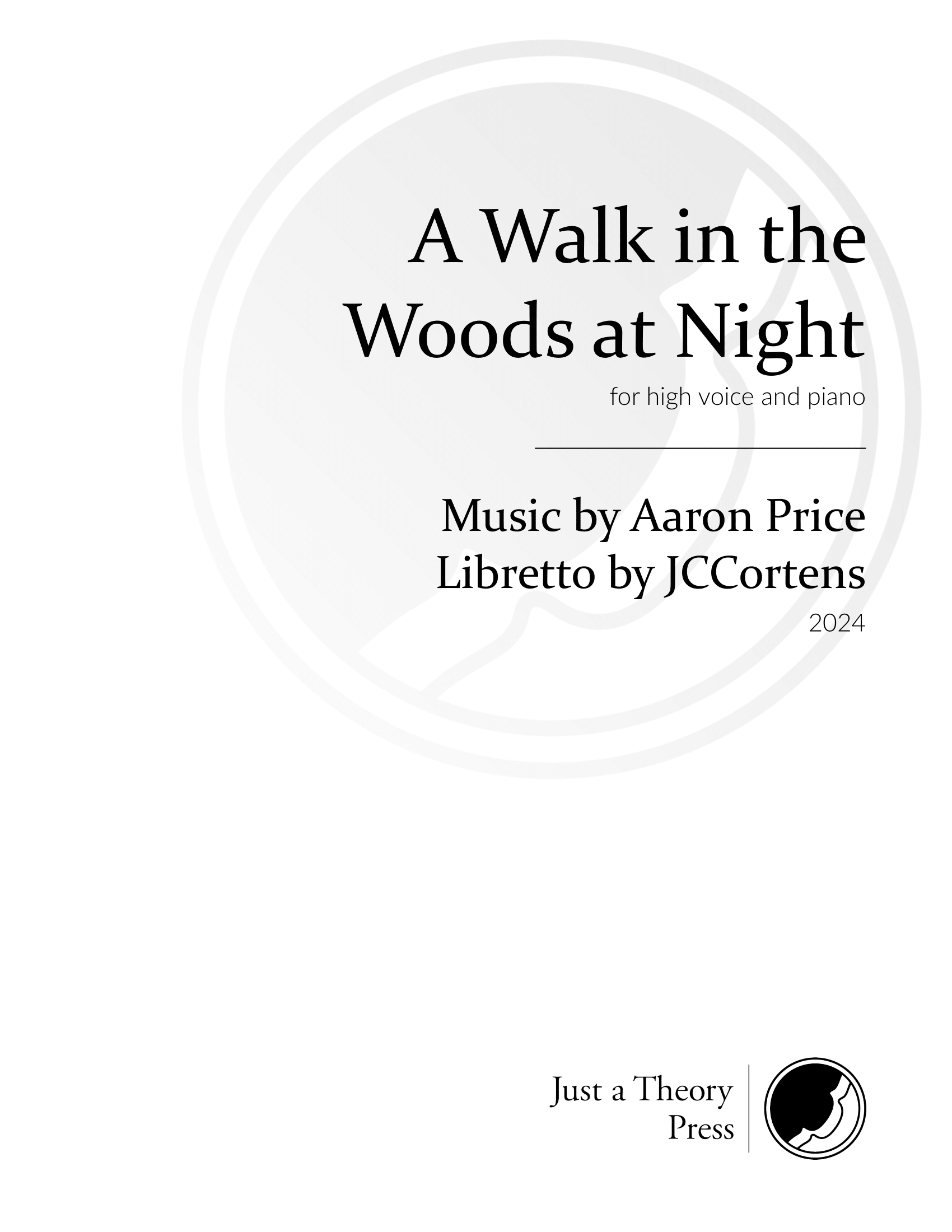 A Walk in the Woods at Night