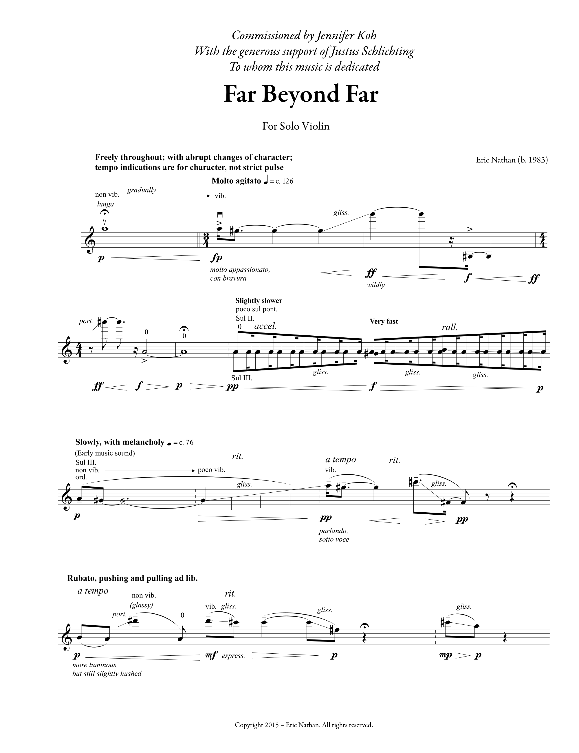 Far Beyond Far