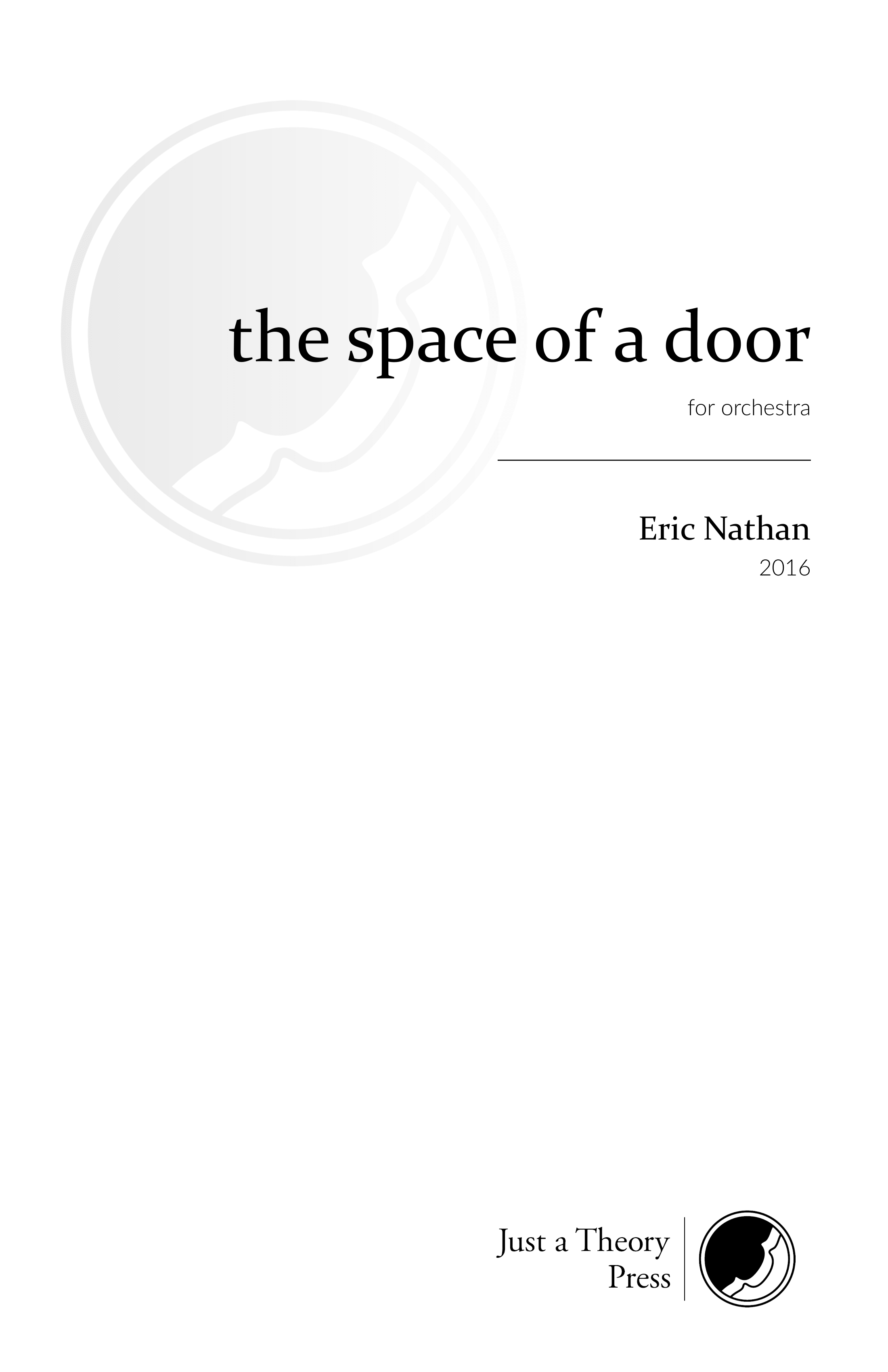 the space of a door
