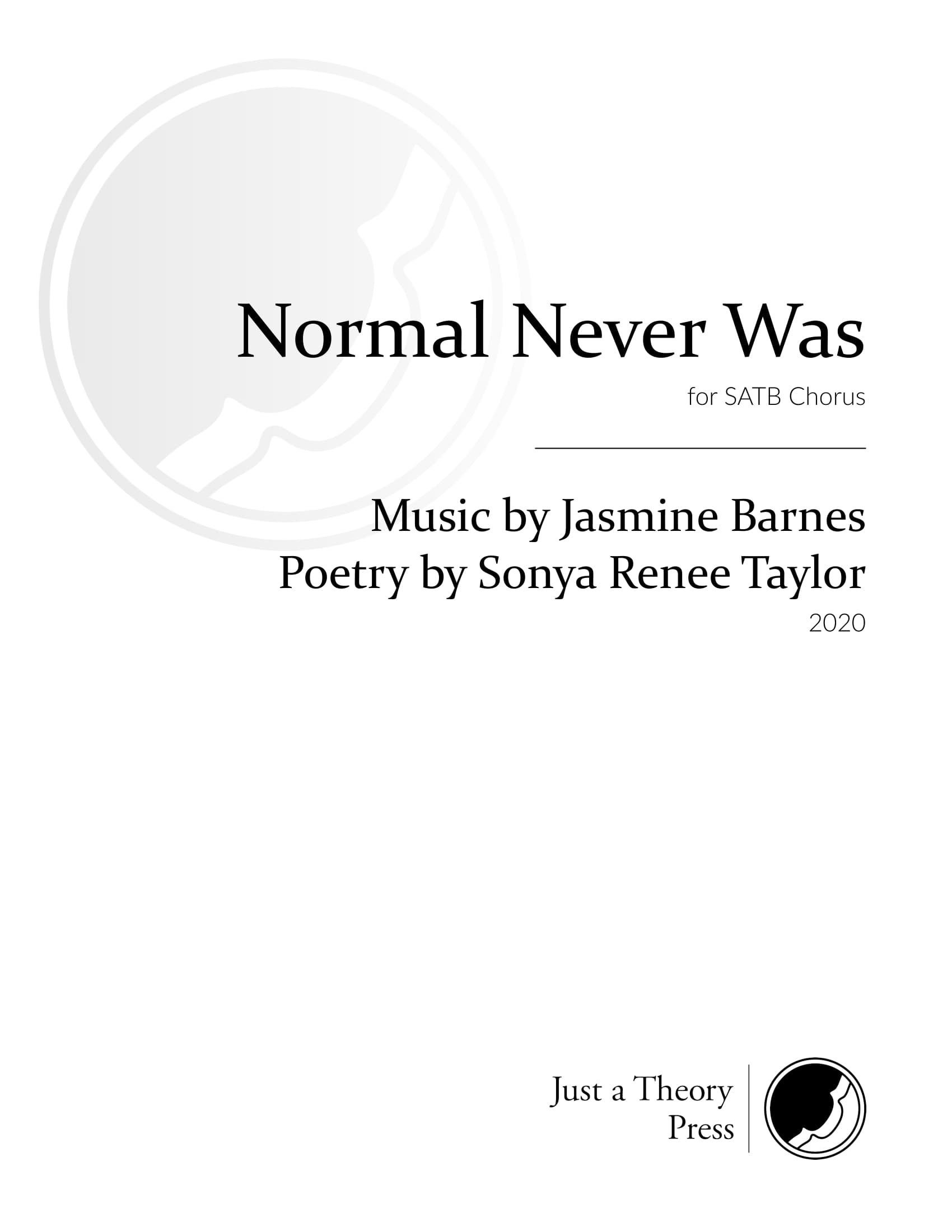 Normal Never Mind Barnes: Normal Never Was – Just a Theory Press