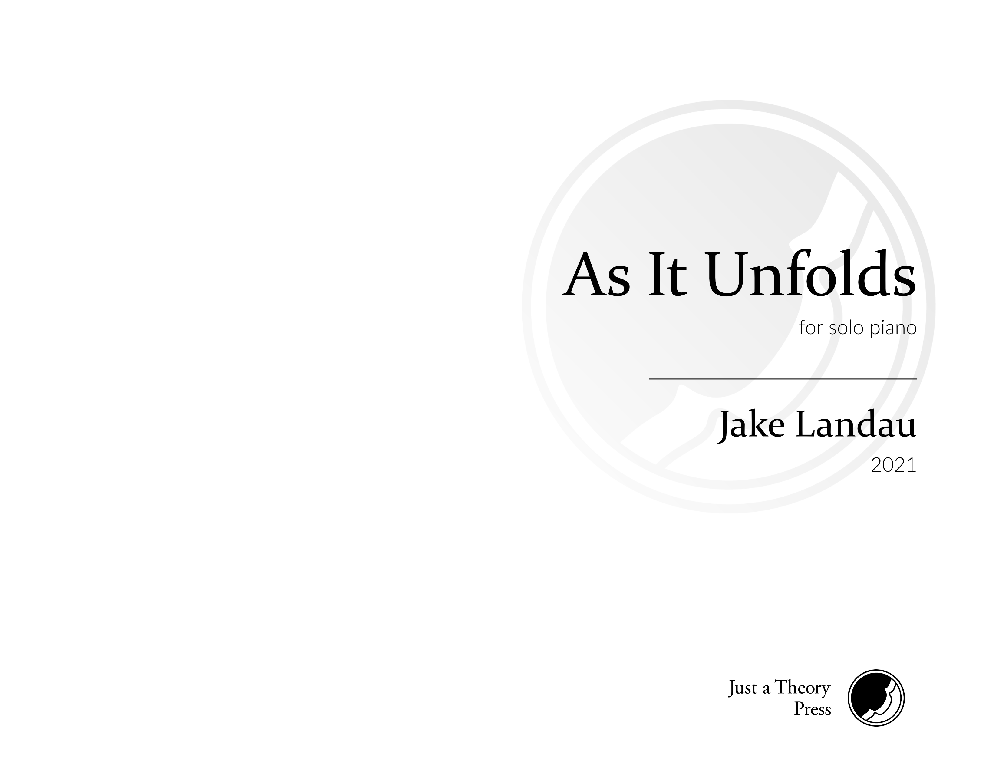 As It Unfolds