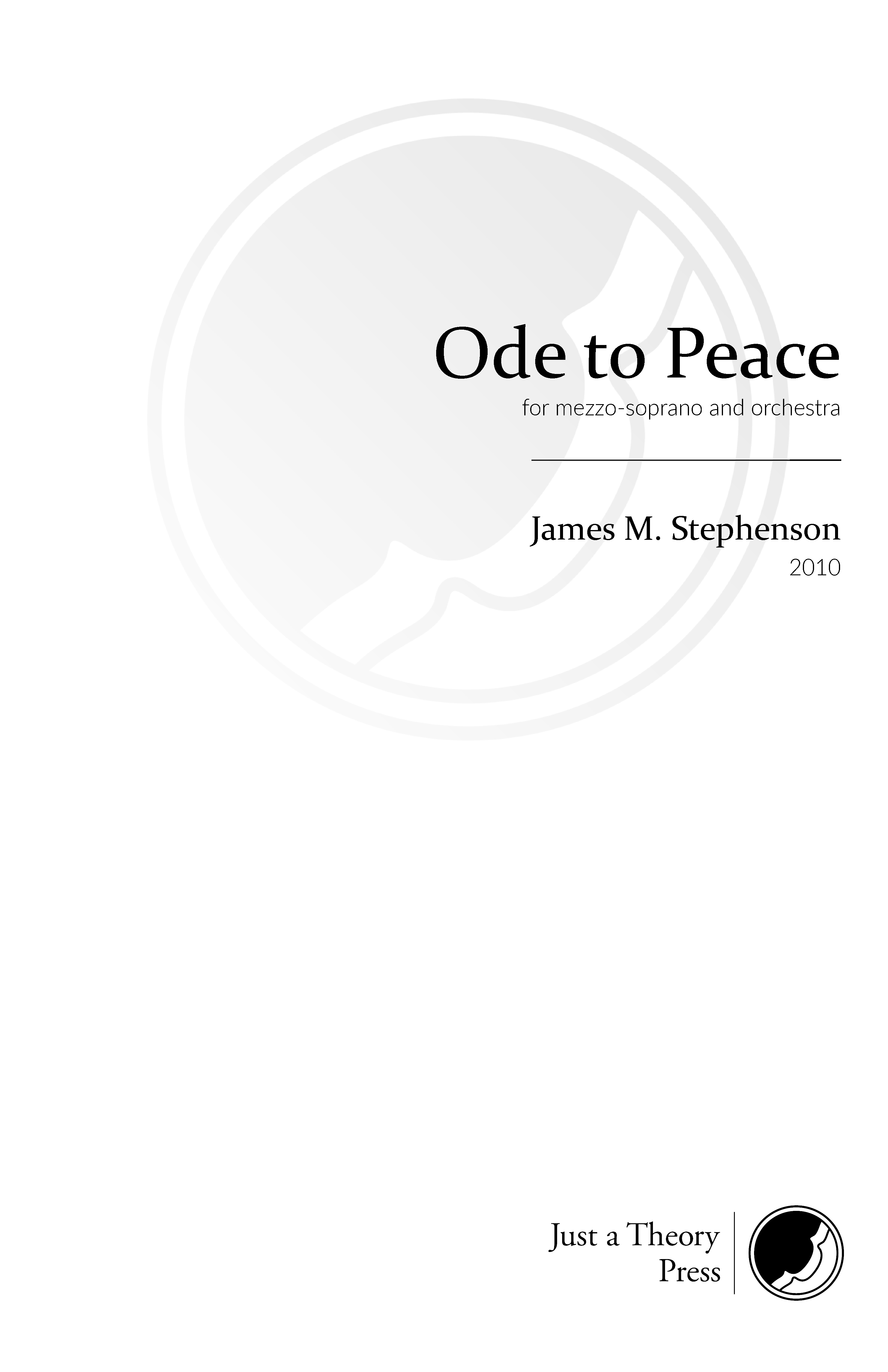 Ode to Peace