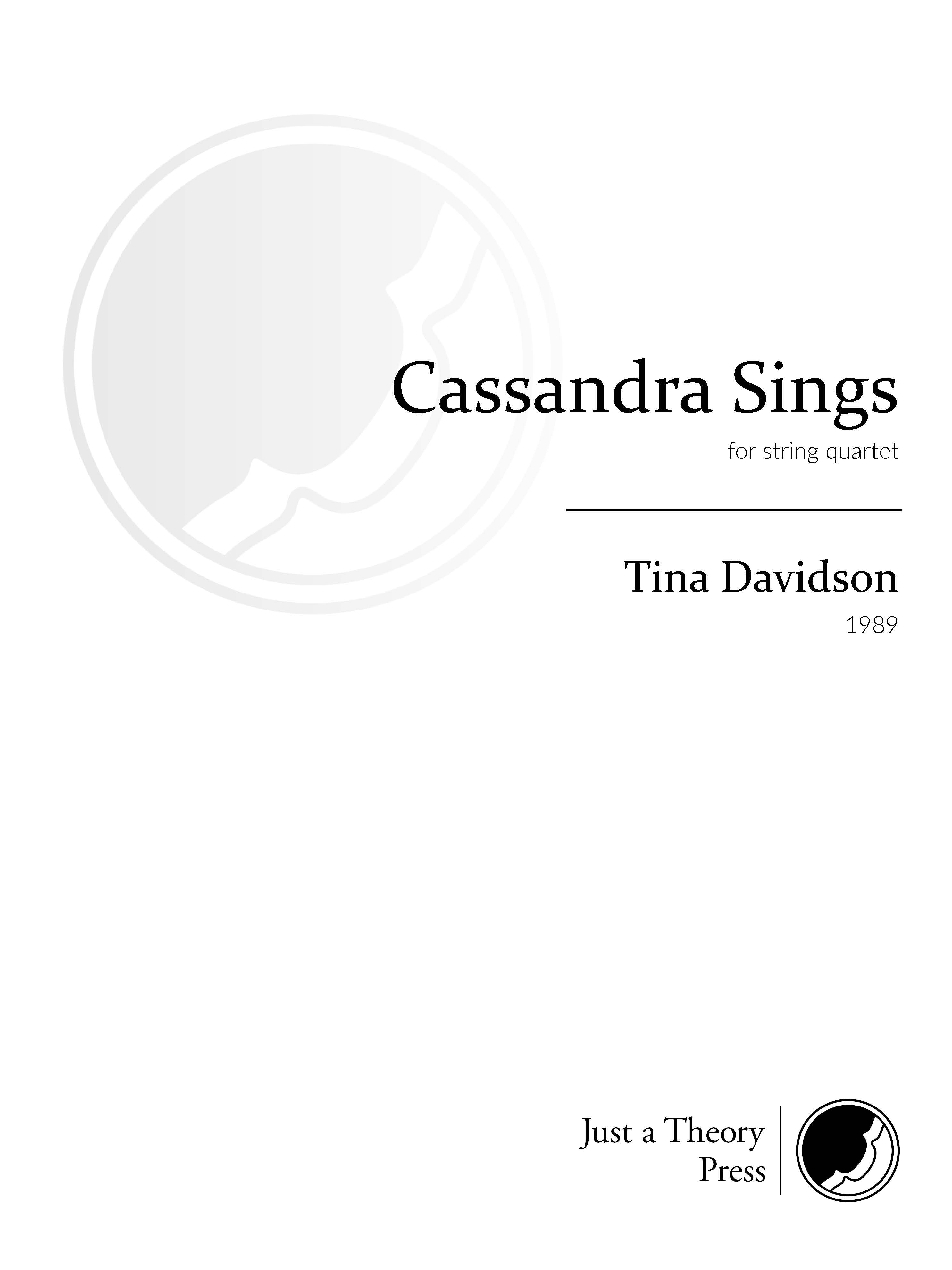 Cassandra Sings