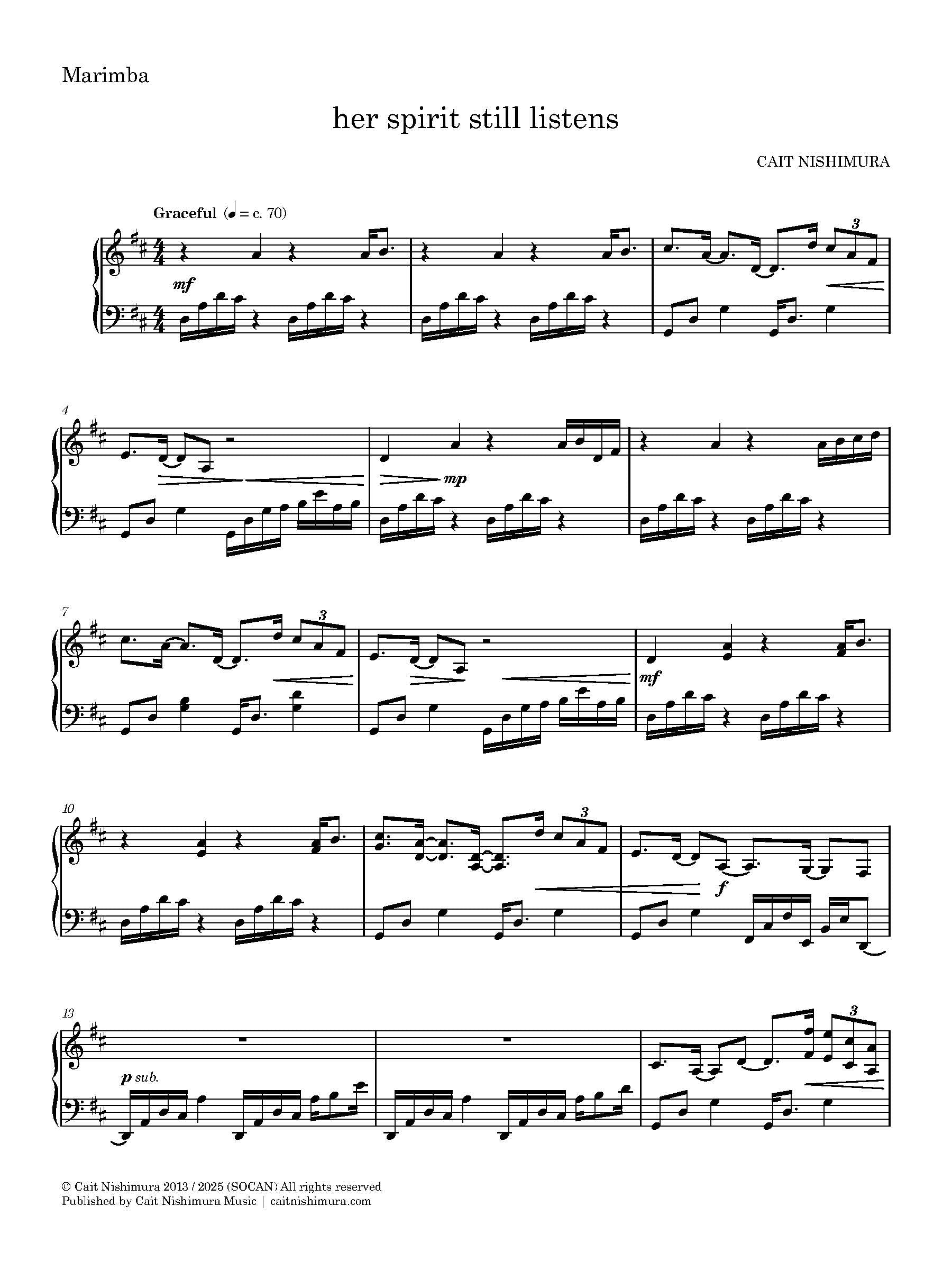 her spirit still listens