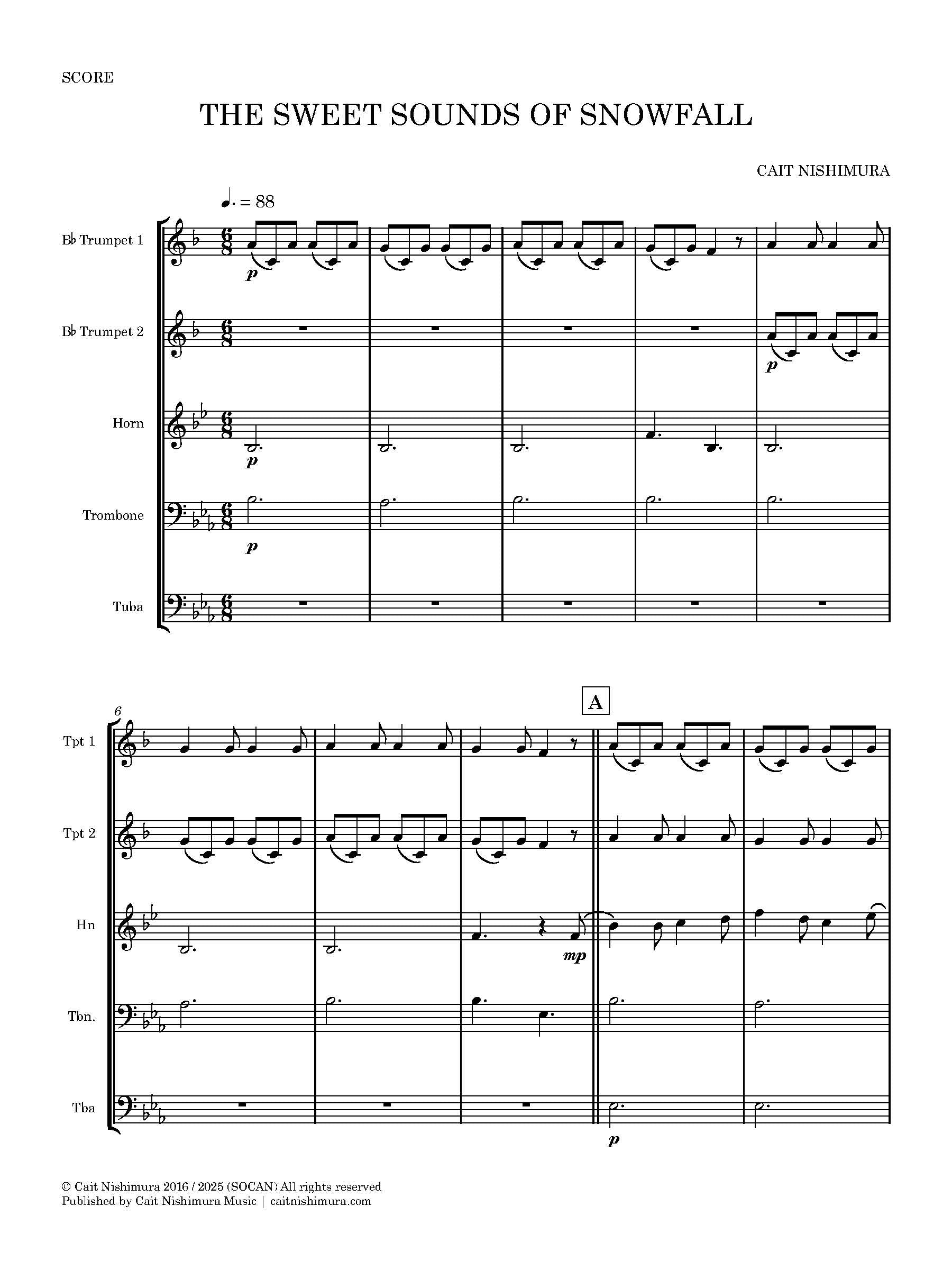 The Sweet Sounds of Snowfall