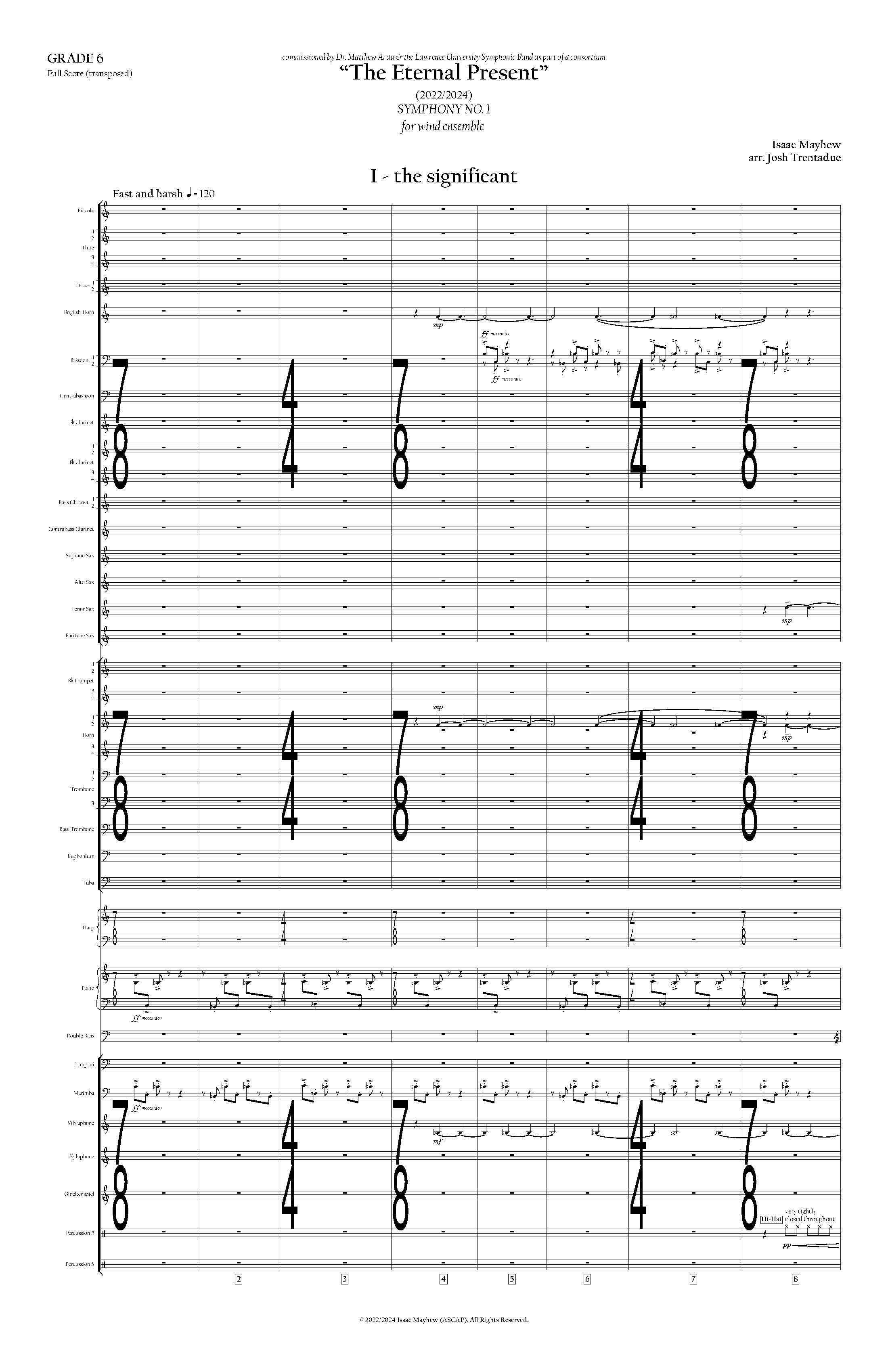 "The Eternal Present" Symphony No. 1