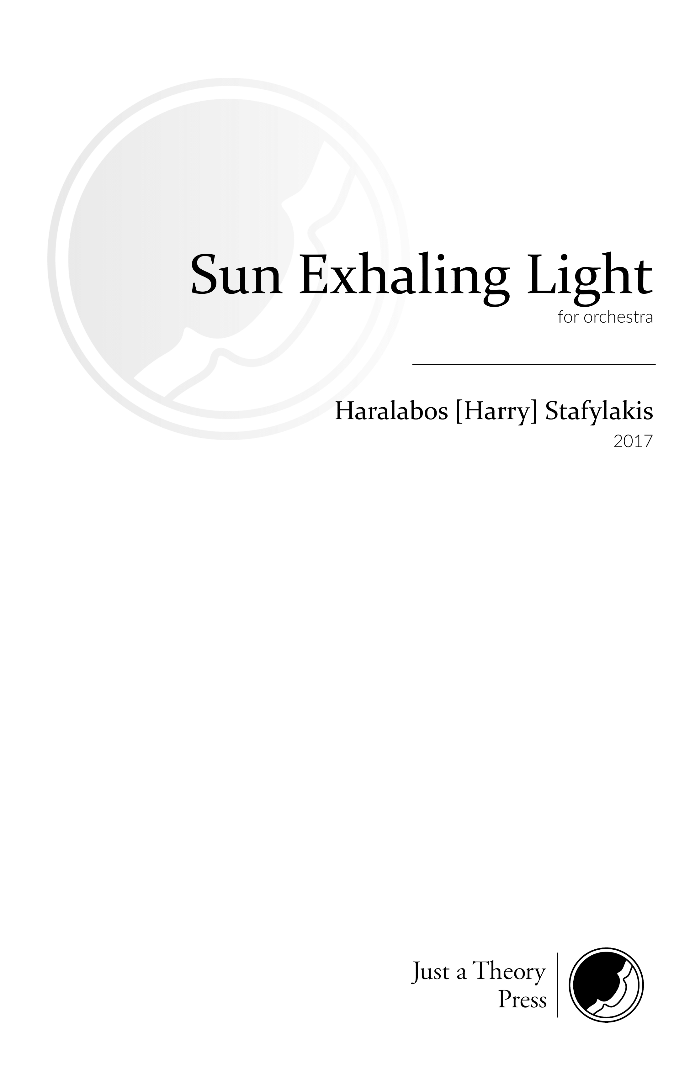 Sun Exhaling Light