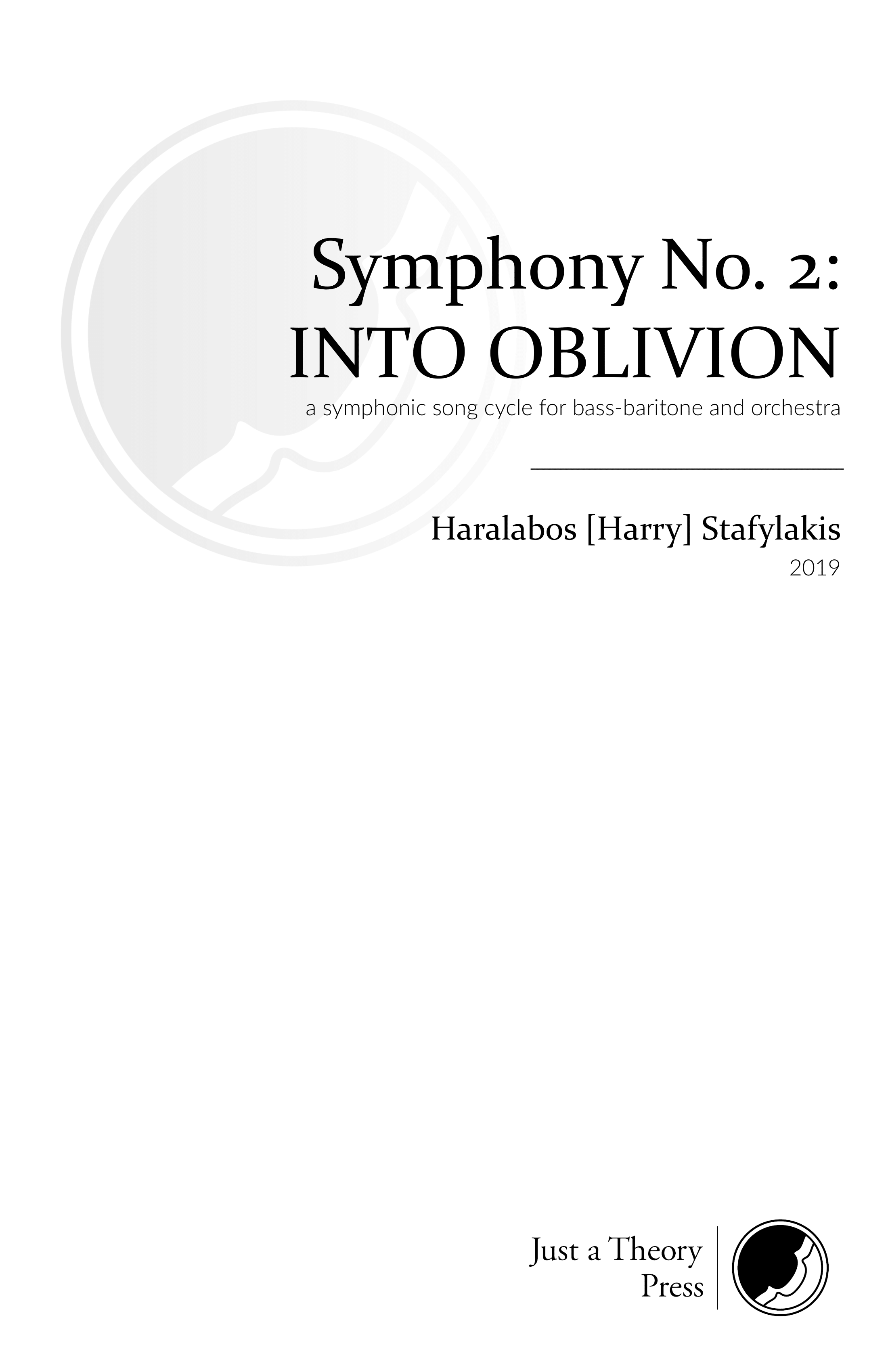 Symphony No. 2: Into Oblivion