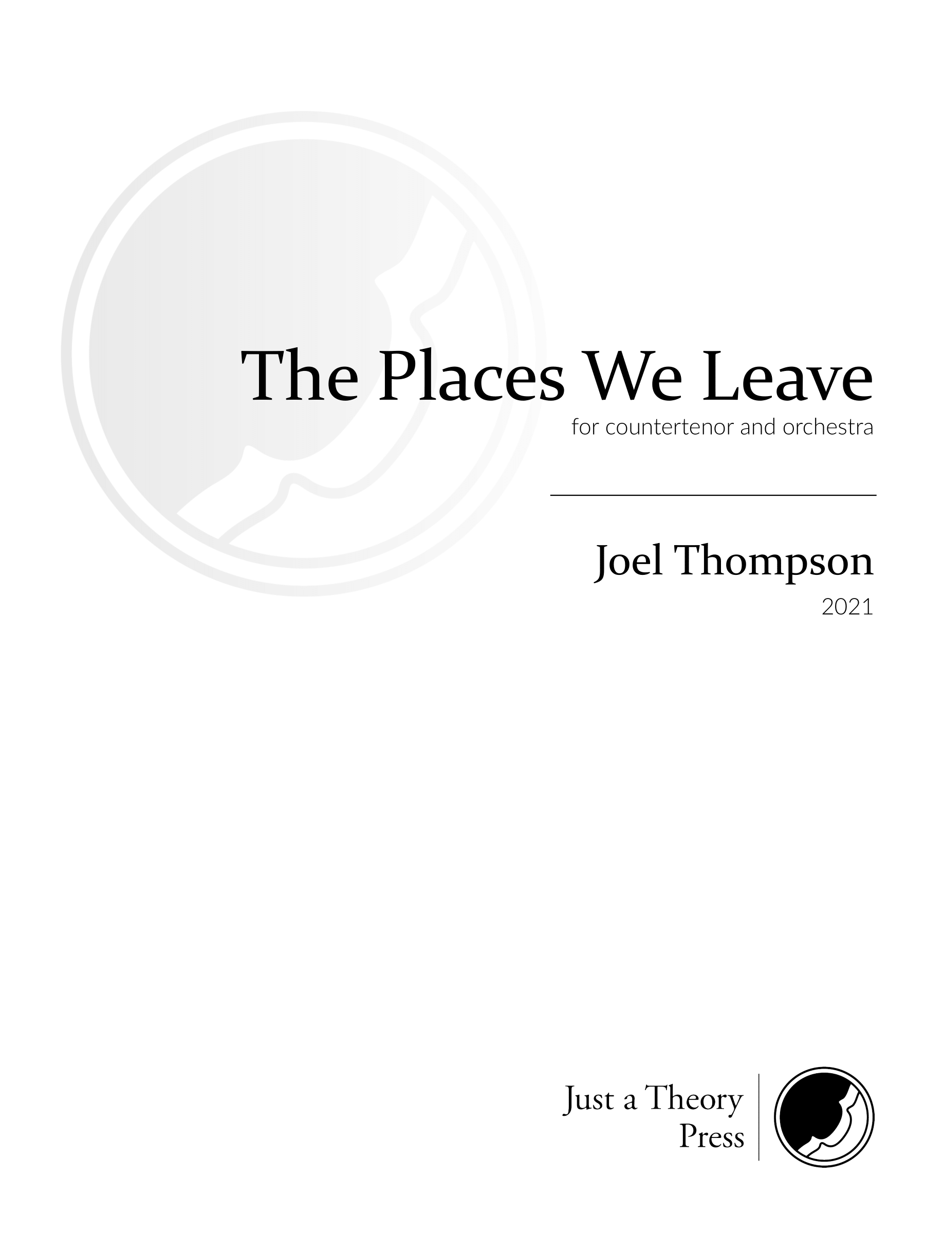 The Places We Leave
