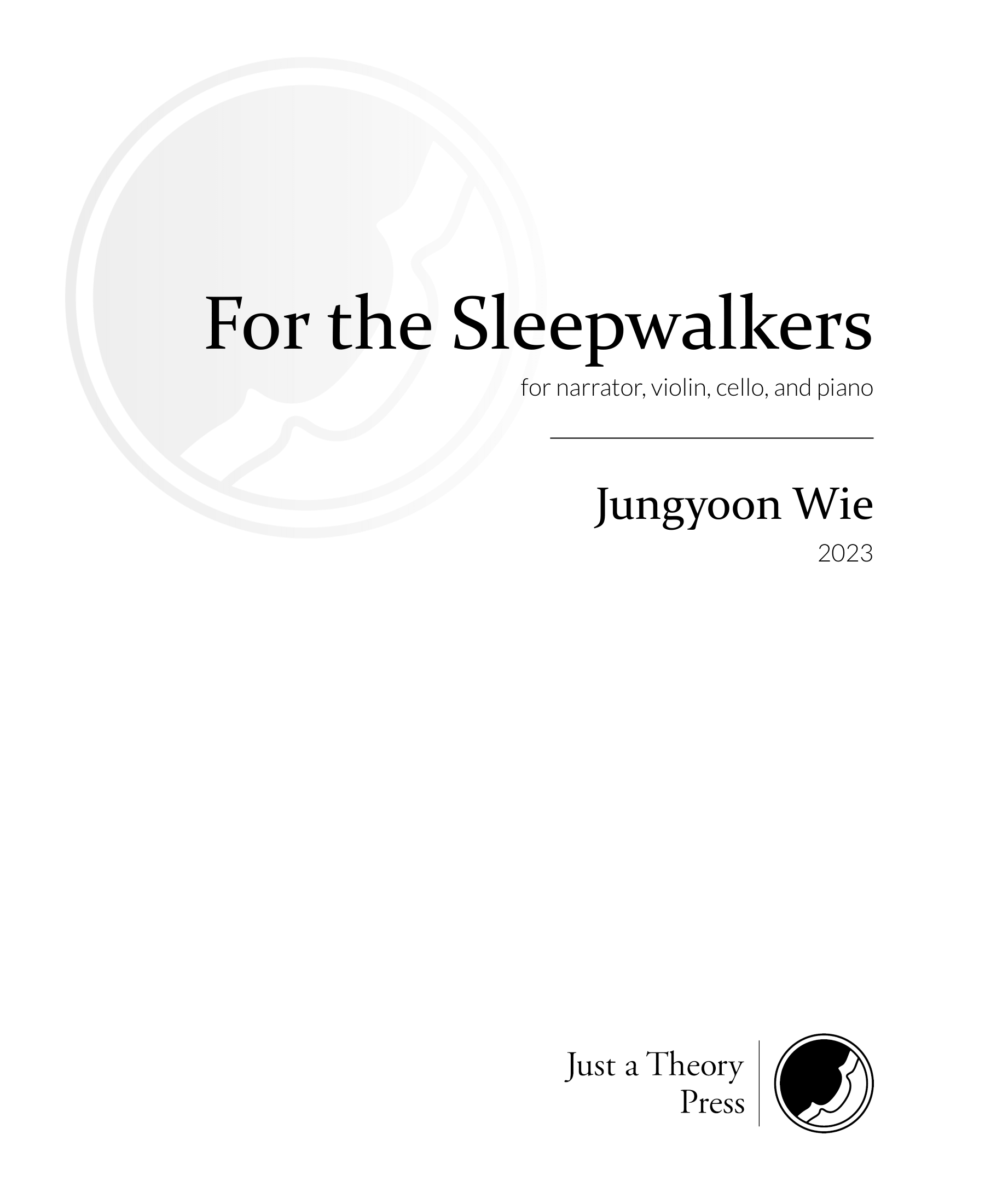 For the Sleepwalkers