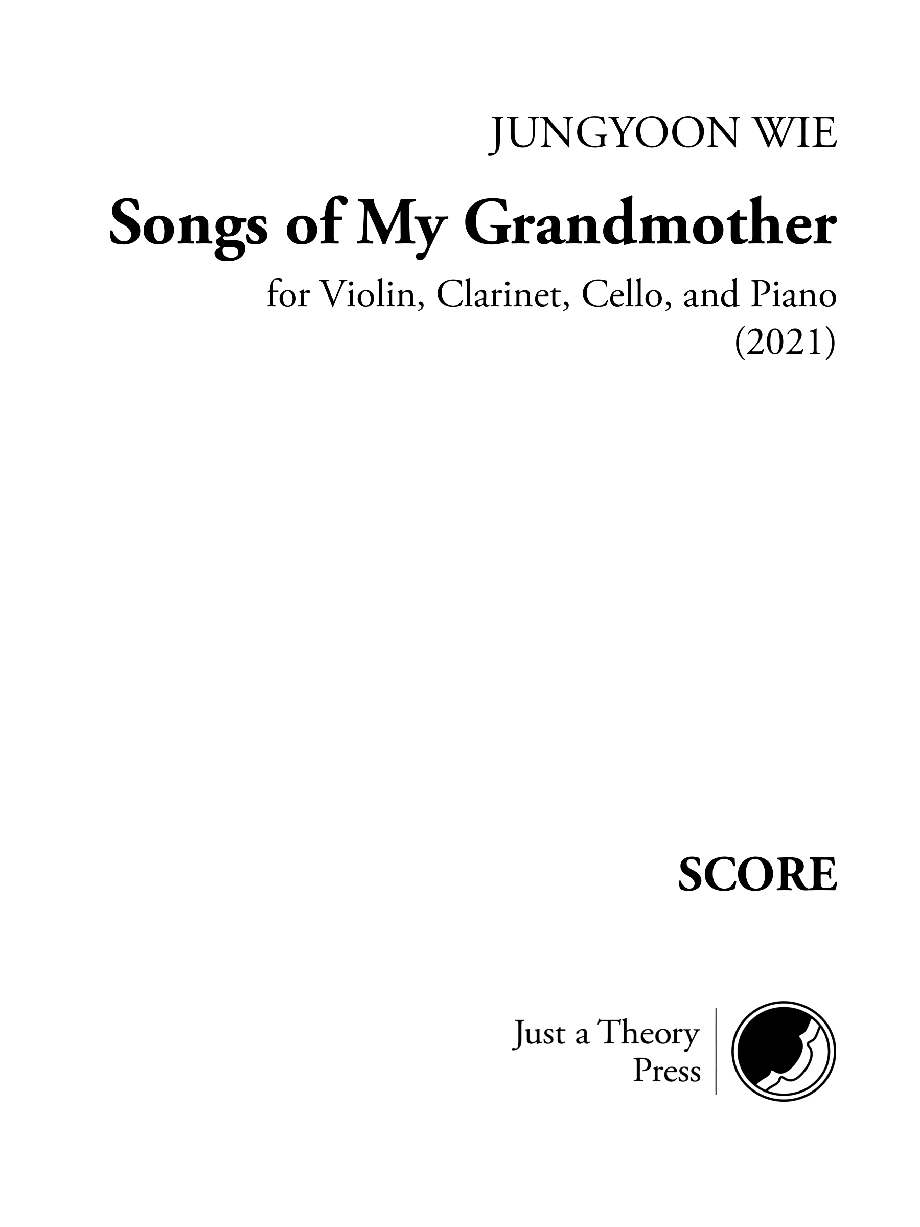 Songs of my Grandmother