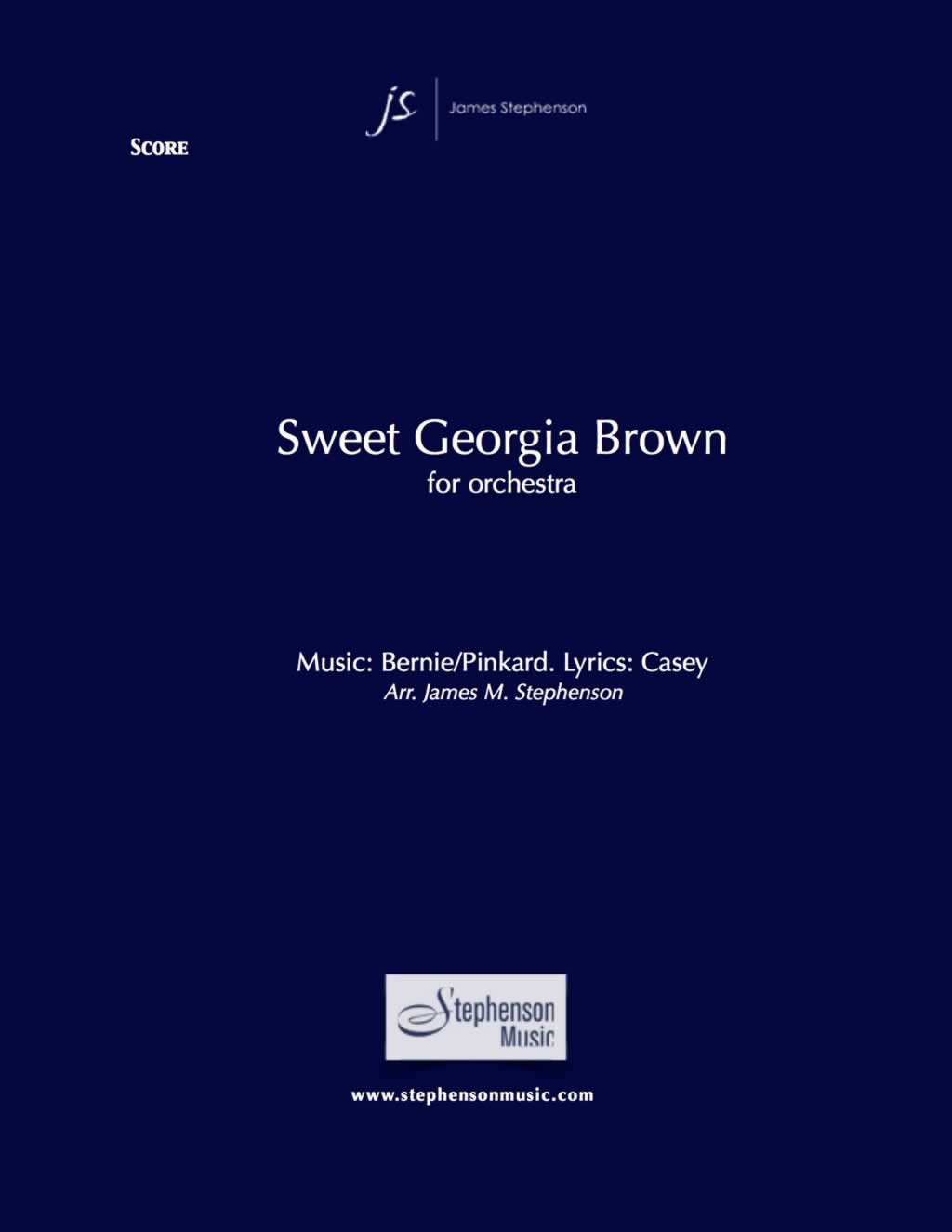Sweet Georgia Brown