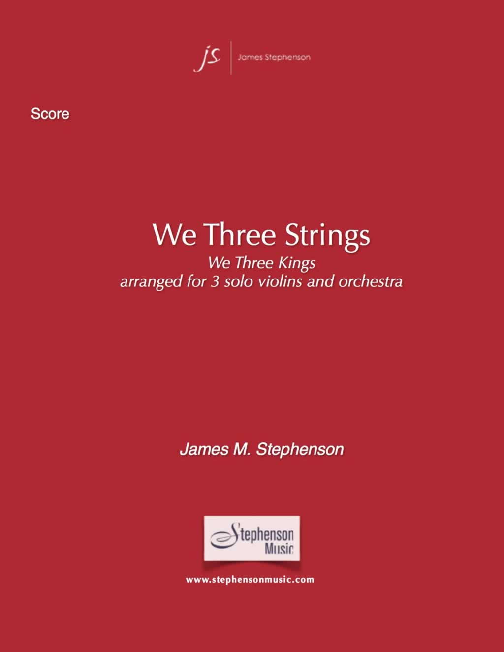 Stephenson: We Three Strings – Just a Theory Press